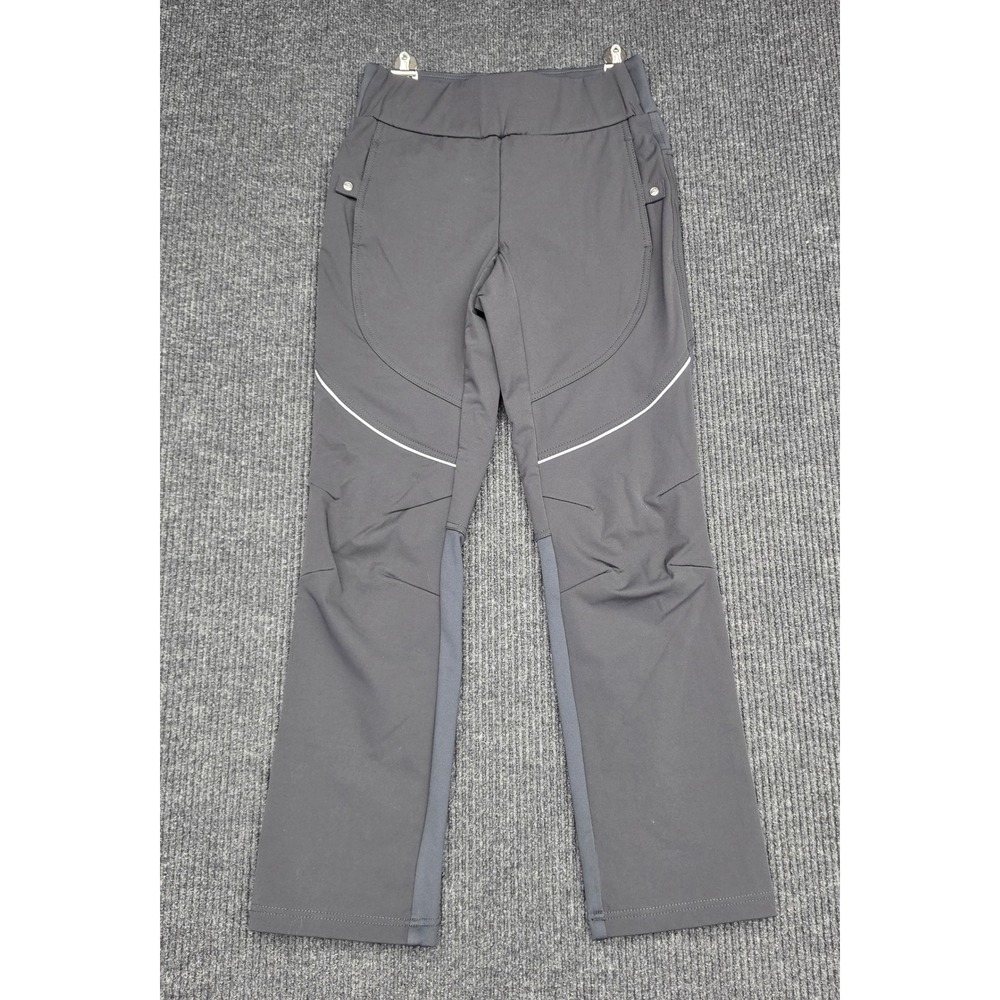 Daily Sports Fliza Golf Pants Charcoal Gray Reflective Piping Size S